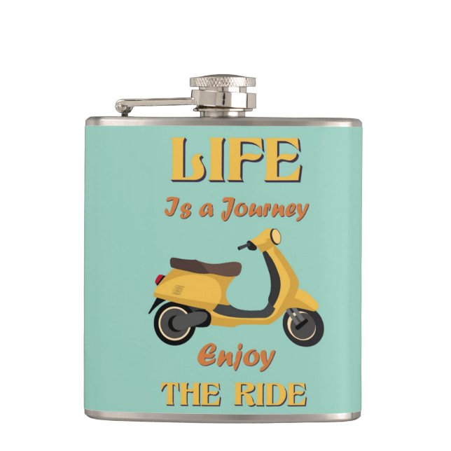 Cantil A vida é uma viagem (Frente)