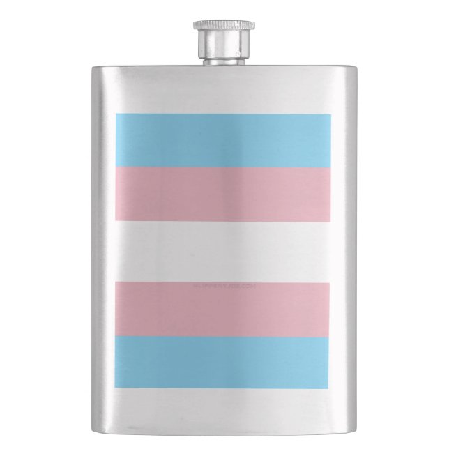 Cantil A visibilidade da bandeira do orgulho transgênero  (Frente)