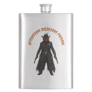 Cantil Abóbora sinistra Xerife Cowboy Jack-o'-Lantern Gr