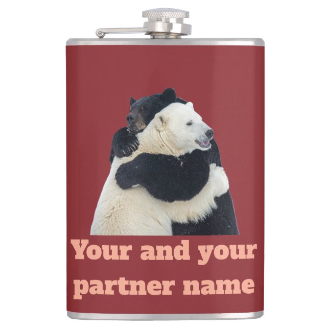 Cantil Abraço de Urso Amor (Personalizável) (Frente)