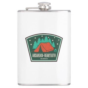 Cantil Absaroka - Campanha de Beartooth em Montana