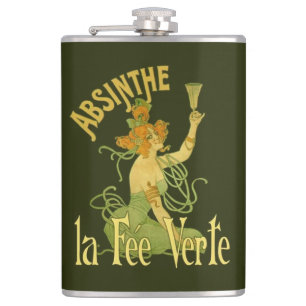Cantil Absinthe Green Fairy La Fee Verte, Poster Steampun