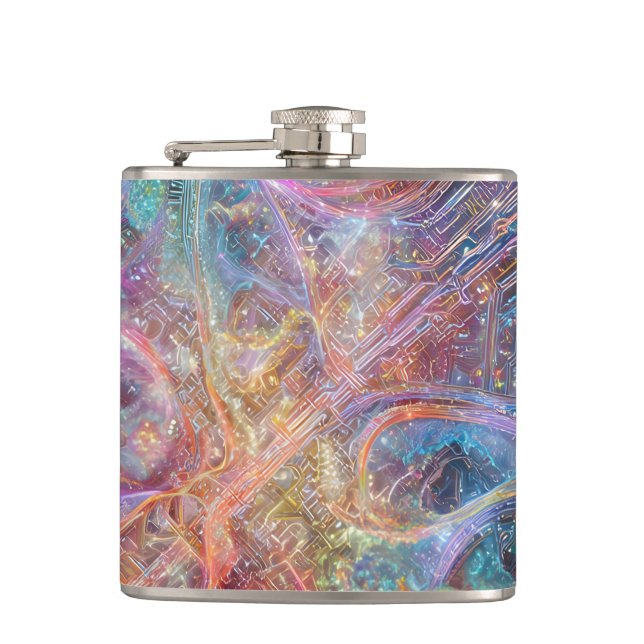 Cantil Abstract Glowing Digital Neural Network and Cosmic (Frente)