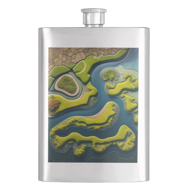 Cantil Abstract River Estuary (Frente)