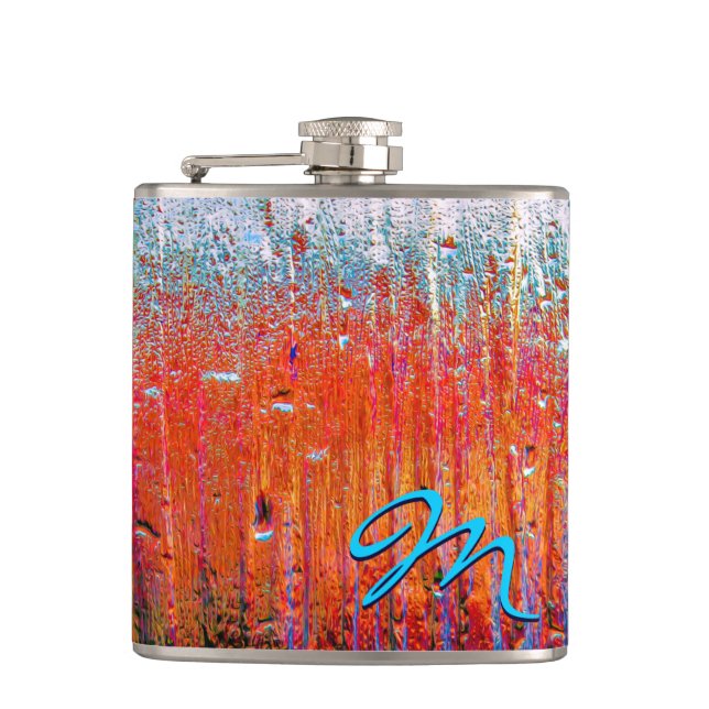Cantil Abstrato art 81 Wrapped Flask (Frente)