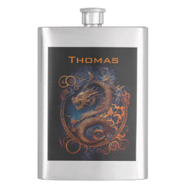 Cantil Abstrato Dragon Flask