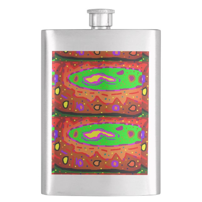 CANTIL ABSTRATO HIPPY ART RETRO (Frente)