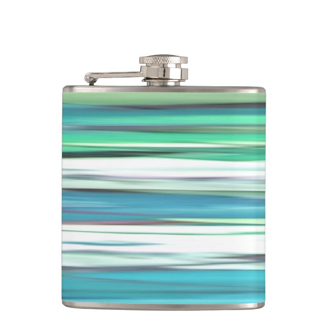 Cantil Abstrato nº 2: borrão azul-aqua (Frente)