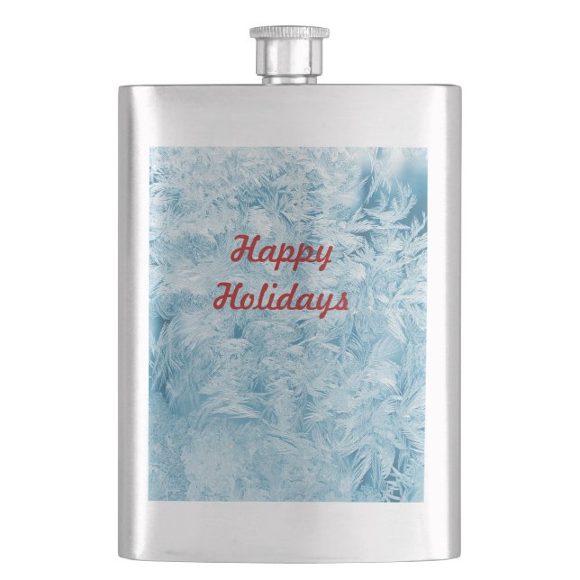 Cantil Abstrato, penas e flocos de neve (Frente)