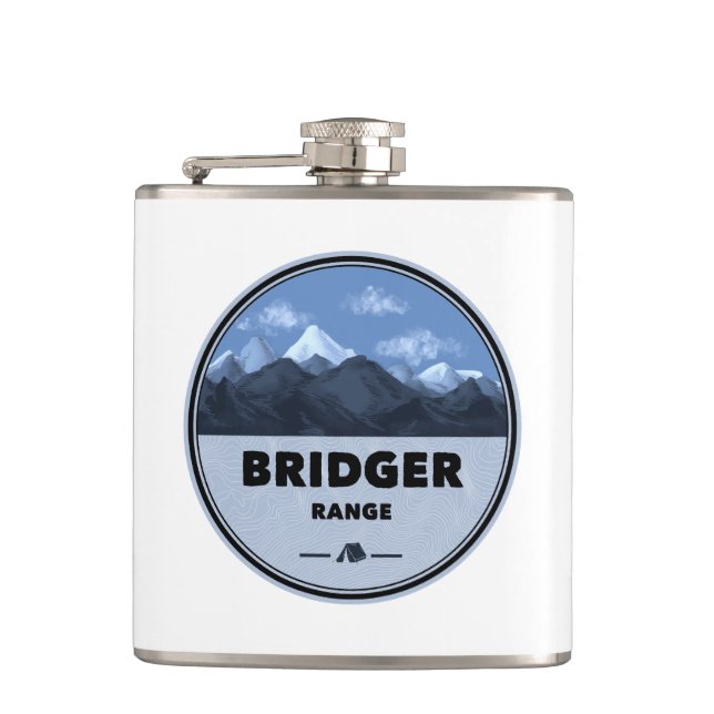 Cantil Acampamento Bridger Range Montana (Frente)