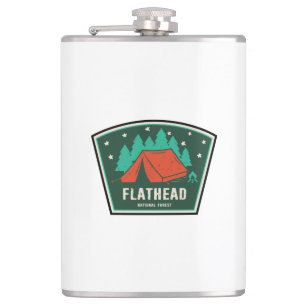 Cantil Acampamento Florestal Nacional Flathead