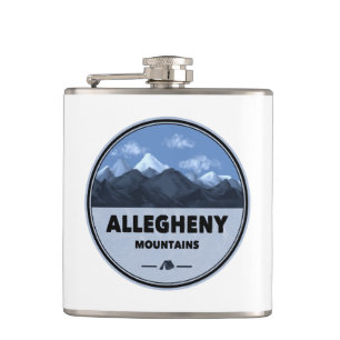 Cantil Acampamento nas Montanhas Allegheny