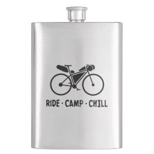 Cantil Acampamento Relaxante de Bicicleta