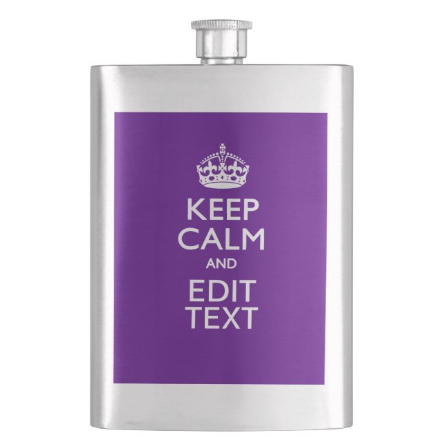 Cantil Acento Roxo Mantém Calmo E O Texto Facilmente (Frente)