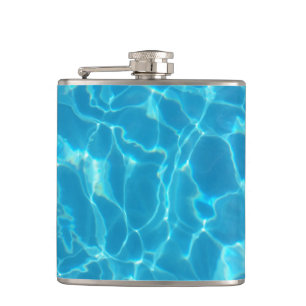 Cantil Água da Piscina Azul Céu Cristalino