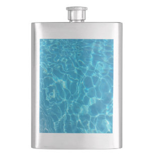 Cantil Água de Piscina Azul Céu Cristalino