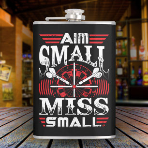 Cantil Aim Pequena Senhorita Pequena Vinil Frasco 8 oz.