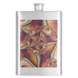 Cantil Alegria Colorida Abstrata Vermelho Laranja Fantasi