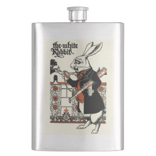 Cantil Alice Art Wonderland White Rabbit Classic