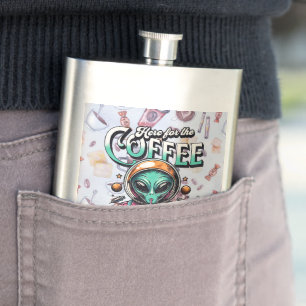 Cantil Alienígena aqui pelo café