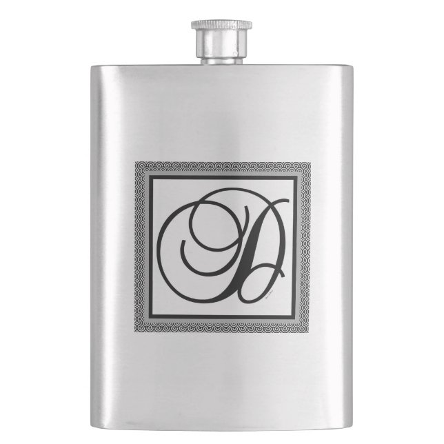 CANTIL ALPHABET INICIAL D MONOGRAMA (Frente)