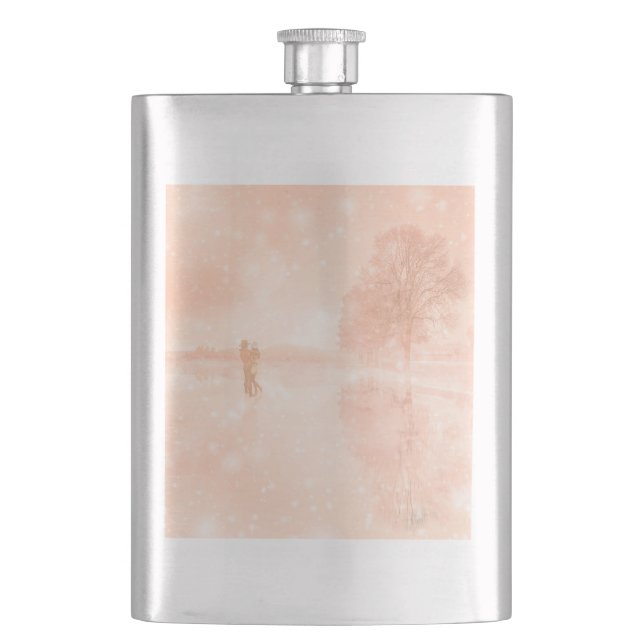 Cantil Amantes em um lago congelado         (Frente)