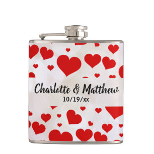 Cantil Ame Red Hearts Dia de os namorados Casamento Anive