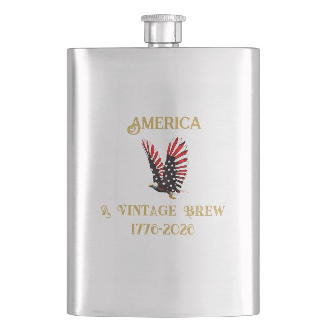 Cantil America a Vintage Brew Eagle 1775 - 2026  (Frente)