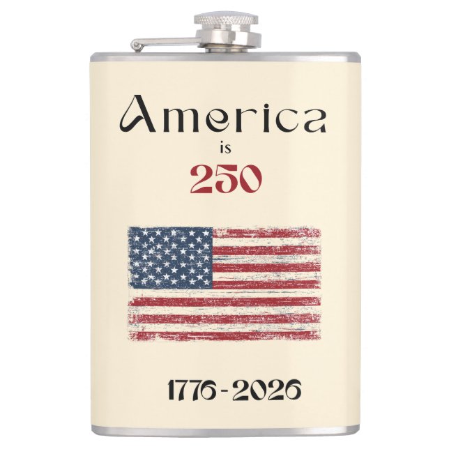 Cantil America Flag 1776 to 2026 USA 250th Anniversary (Frente)