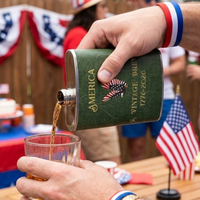 Cantil América uma Águia Cerveja Vintage 1775 - 2026 (Criador carregado)