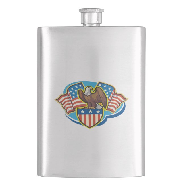 Cantil American Eagle Flask (Frente)