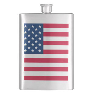 Cantil American Flag Flask USA - Estados Unidos da Améric