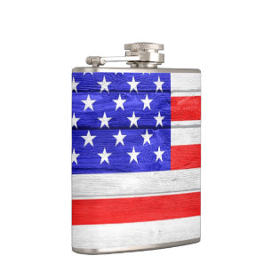 Cantil American Flag Wood