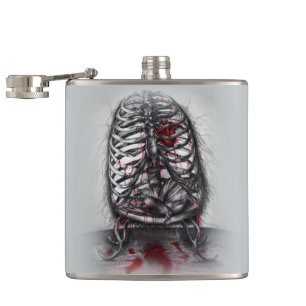 Cantil Anatomia da gaiola vazia surrealismo cardíaco horr