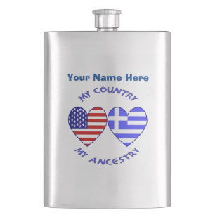 Cantil Ancestralidade grega dos EUA Personalizada