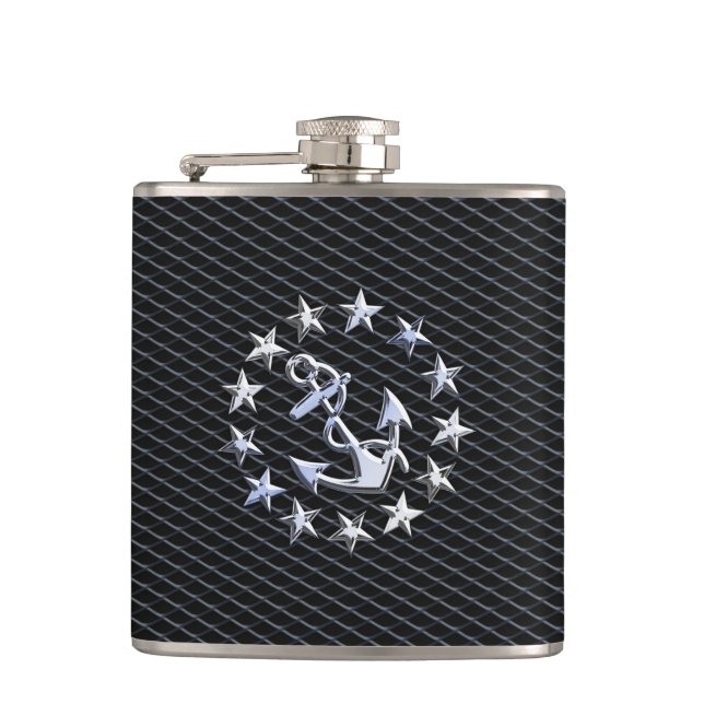 Cantil Anchor e Estrelas do Sinalizador Naval de Iate (Frente)