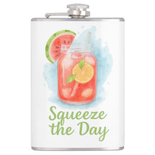 Cantil Aperte o dia - Bebida de Fruta de Aquarela de Verã