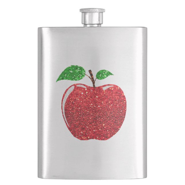 Cantil Apple Faux Red Glitter (Frente)