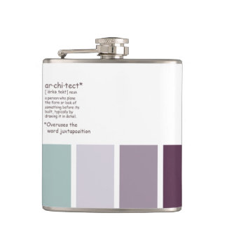 Cantil Architect Vinyl Wrapped Flask