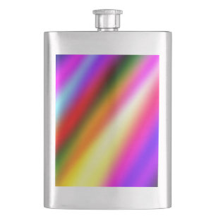 Cantil Arco-íris abstrato pastel cor-de-rosa-azul ombre