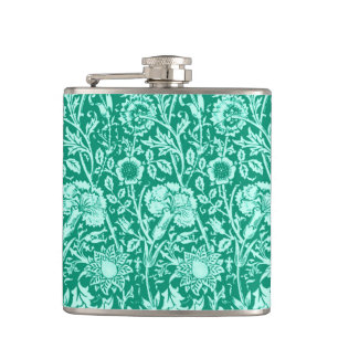 Cantil Art Nouveau Carnação Damask, Turquoise
