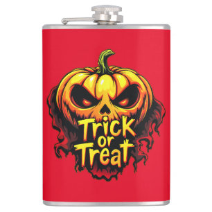 Cantil Arte de Dia das Bruxas de Pumpkin "Trick or Tratat