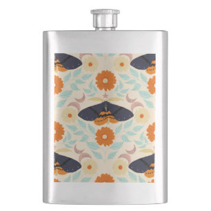 Cantil Arte de Padrão de Mariposa Cottagecore Design Fl