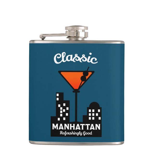 Cantil Arte de Parede Manhattan Cocktail (Frente)
