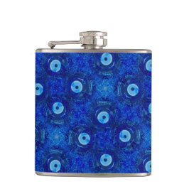 Cantil Arte digital legal e moderna do padrão de mau azul