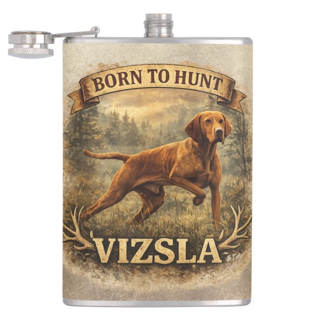 Cantil Arte do Vizsla Húngaro    (Aberto)