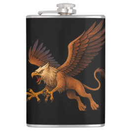 Cantil Arte Fantástica do Ouro Griffin Mythology