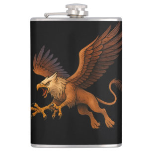 Cantil Arte Fantástica do Ouro Griffin Mythology