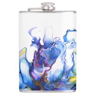 Cantil Arte Fluida em Ágata Blue Marble