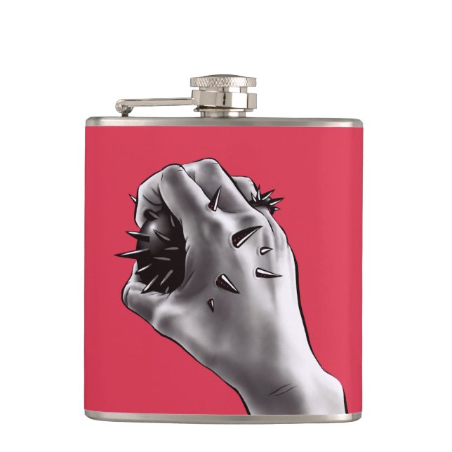 Cantil Arte gótico do horror - mão stabbed (Frente)